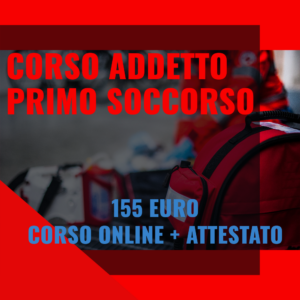 Corso Addetto Primo Soccorso