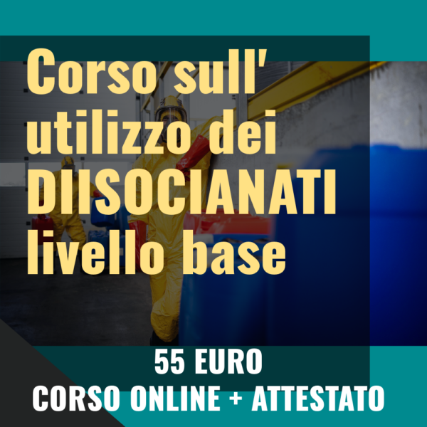 Corso su utilizzo dei DIISOCIANATI livello base